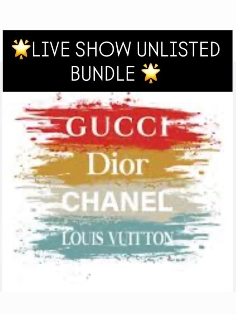 🌟LIVE SHOW UNLISTED BUNDLE🌟